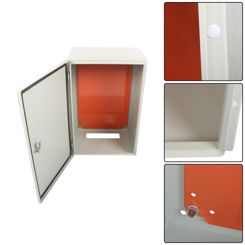 DURAFORCE NEMA 4X Carbon Steel IP65 Waterproof 24x16x12'' Electrical Junction Box