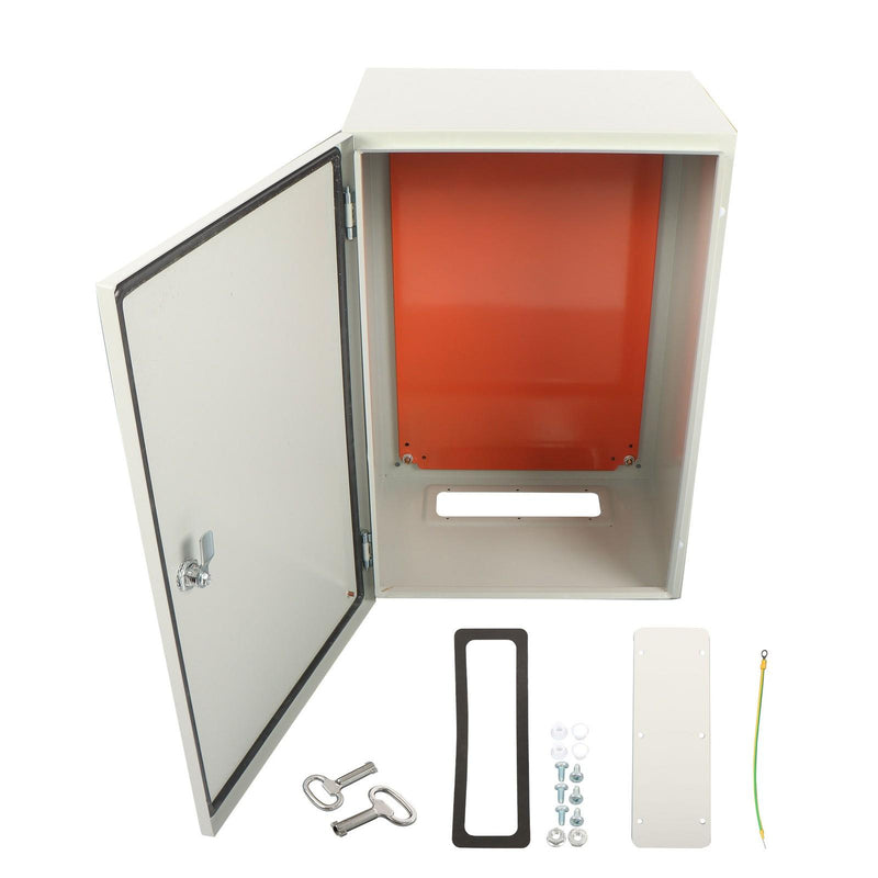 DURAFORCE NEMA 4X Carbon Steel IP65 Waterproof 24x16x12'' Electrical Junction Box