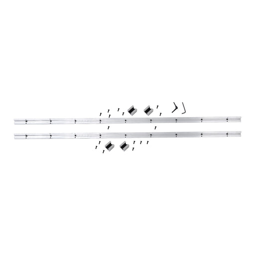DURAFORCE 1800mm SBR20 Linear Guide Rail Kit 2PCS & 4 Square Carriage CNC