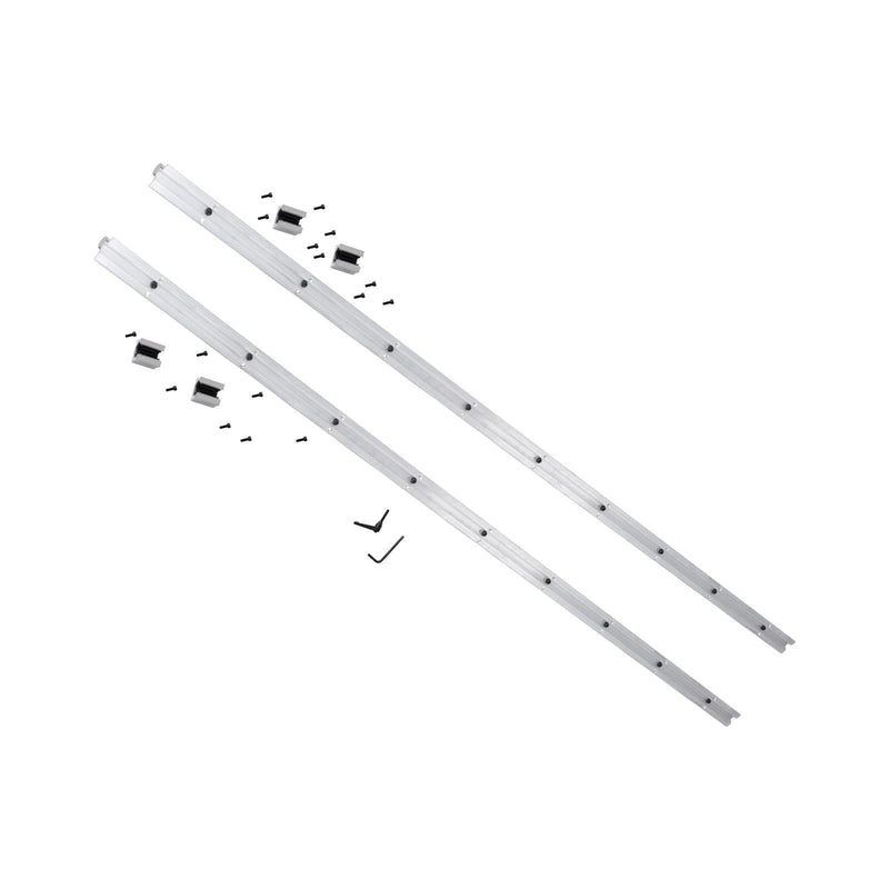 DURAFORCE 1800mm SBR20 Linear Guide Rail Kit 2PCS & 4 Square Carriage CNC