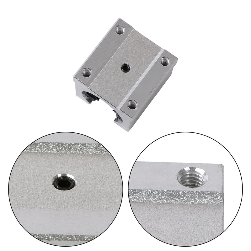 DURAFORCE 1800mm SBR20 Linear Guide Rail Kit 2PCS & 4 Square Carriage CNC