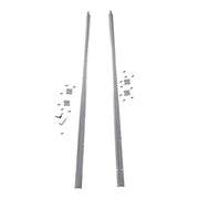 DURAFORCE 1800mm SBR20 Linear Guide Rail Kit 2PCS & 4 Square Carriage CNC