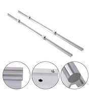 DURAFORCE 1800mm SBR20 Linear Guide Rail Kit 2PCS & 4 Square Carriage CNC