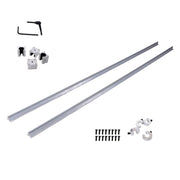 DURAFORCE SBR16-2200mm Linear Slide Guide Set with 4UU Blocks & Fixing Rings