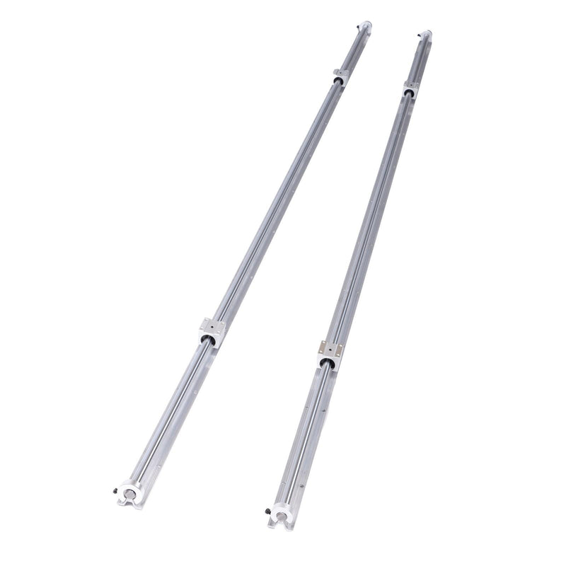 DURAFORCE SBR16-2200mm Linear Slide Guide Set with 4UU Blocks & Fixing Rings