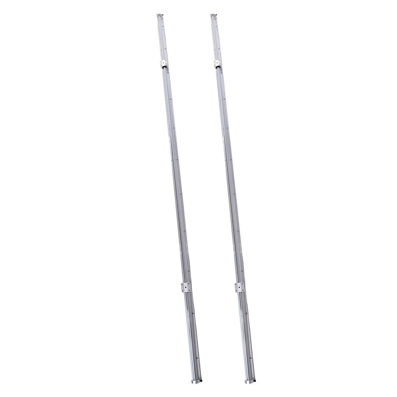 DURAFORCE SBR16-2200mm Linear Slide Guide Set with 4UU Blocks & Fixing Rings