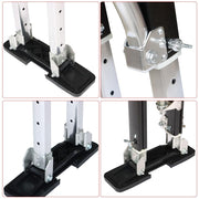 DURAFORCE 18 Inch -30 Inch Adjustable Aluminum Alloy Stilts For Drywall Painters Walking