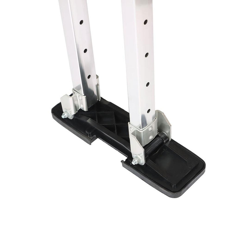 DURAFORCE 18 Inch -30 Inch Adjustable Aluminum Alloy Stilts For Drywall Painters Walking