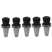 DURAFORCE 5pcs CAT40-ER32 Collet Chucks Balanced to G2.5/25000RPM B25-CAT40-ER32