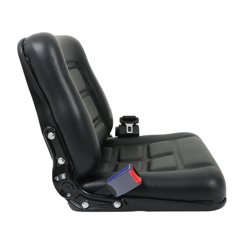 DURAFORCE Forklift Suspension Seat With Safety Belt Adjustable Forklift Seat Waterproof