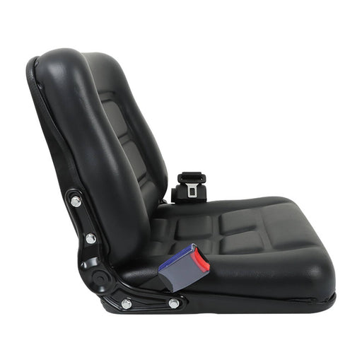 DURAFORCE Forklift Suspension Seat With Safety Belt Adjustable Forklift Seat Waterproof