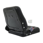 DURAFORCE Forklift Suspension Seat With Safety Belt Adjustable Forklift Seat Waterproof