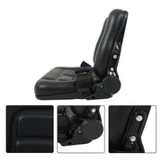 DURAFORCE Forklift Suspension Seat With Safety Belt Adjustable Forklift Seat Waterproof