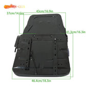 DURAFORCE Forklift Suspension Seat With Safety Belt Adjustable Forklift Seat Waterproof