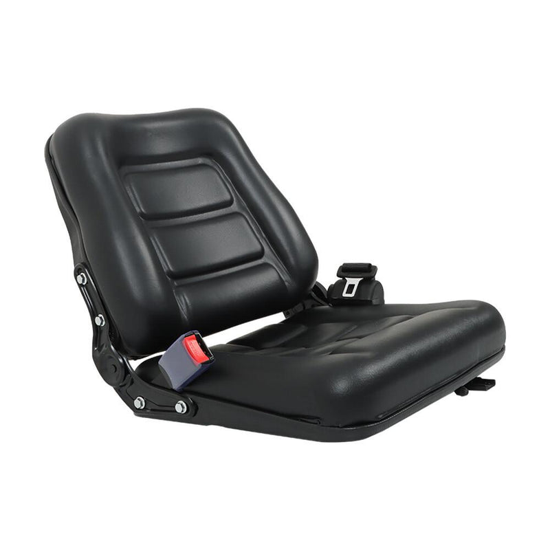 DURAFORCE Forklift Suspension Seat With Safety Belt Adjustable Forklift Seat Waterproof