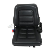 DURAFORCE Forklift Suspension Seat With Safety Belt Adjustable Forklift Seat Waterproof