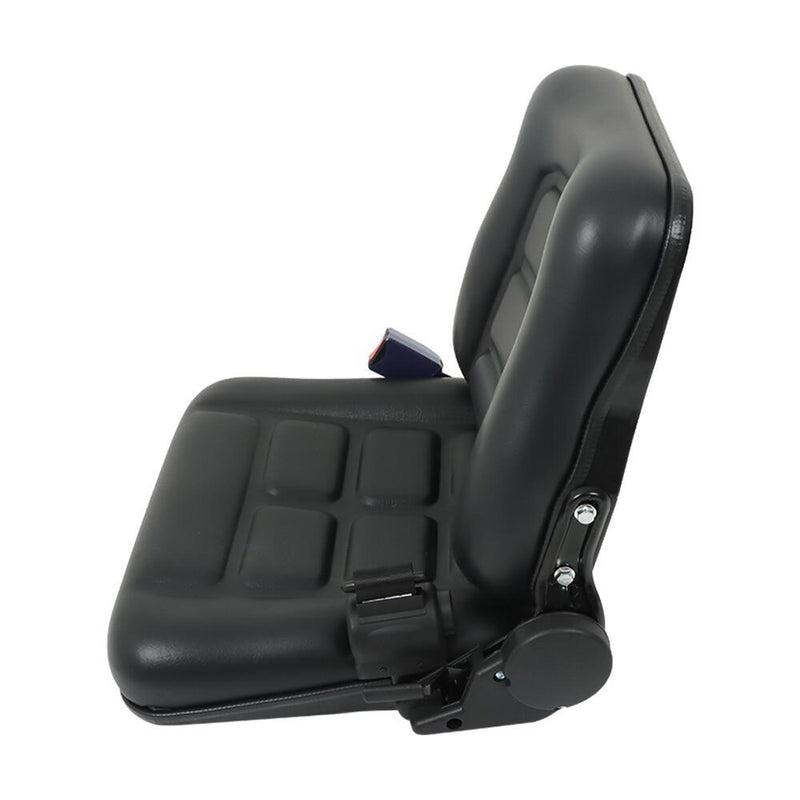 DURAFORCE Forklift Suspension Seat With Safety Belt Adjustable Forklift Seat Waterproof