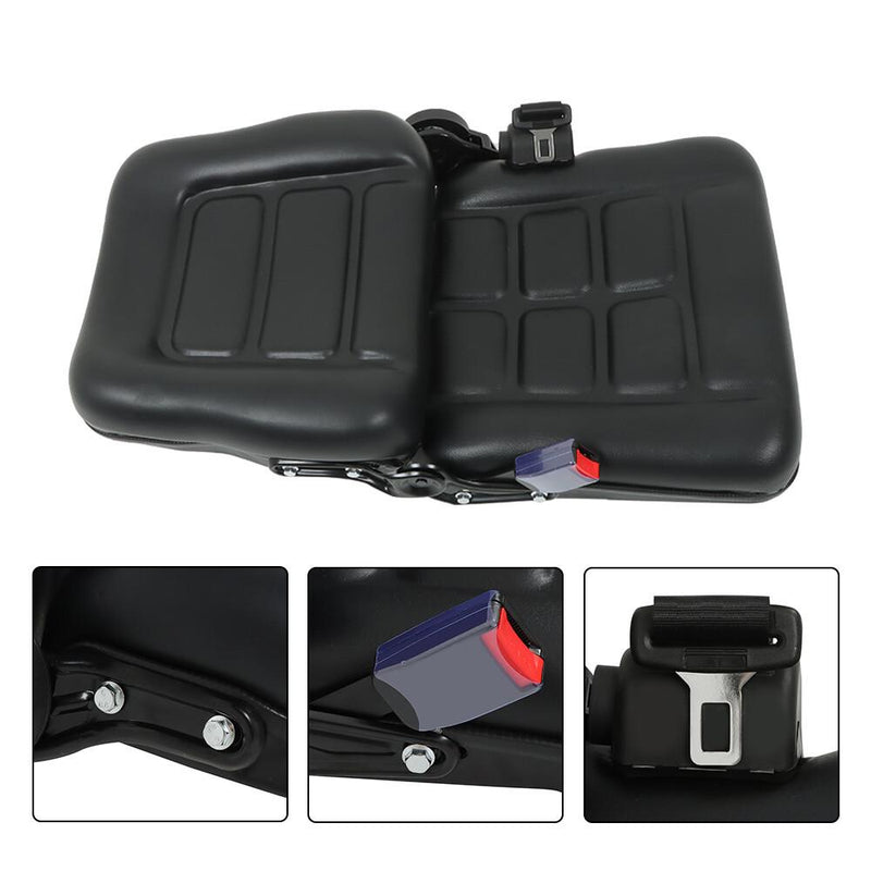 DURAFORCE Forklift Suspension Seat With Safety Belt Adjustable Forklift Seat Waterproof