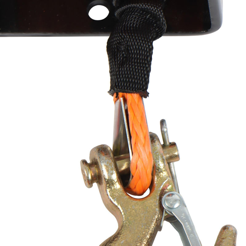 DURAFORCE 2500lbs Electric Winch 12VDC/1.3HP Motor 50ft Synthetic Rope w/ Wireless Remote