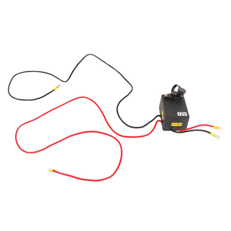 DURAFORCE 2500lbs Electric Winch 12VDC/1.3HP Motor 50ft Synthetic Rope w/ Wireless Remote