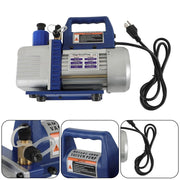 DURAFORCE Single Stage Rotary Vane Air Vacuum Pump 1/3 HP 4.5 CFM 110V