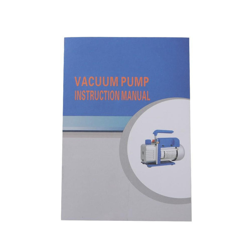 DURAFORCE Single Stage Rotary Vane Air Vacuum Pump 1/3 HP 4.5 CFM 110V