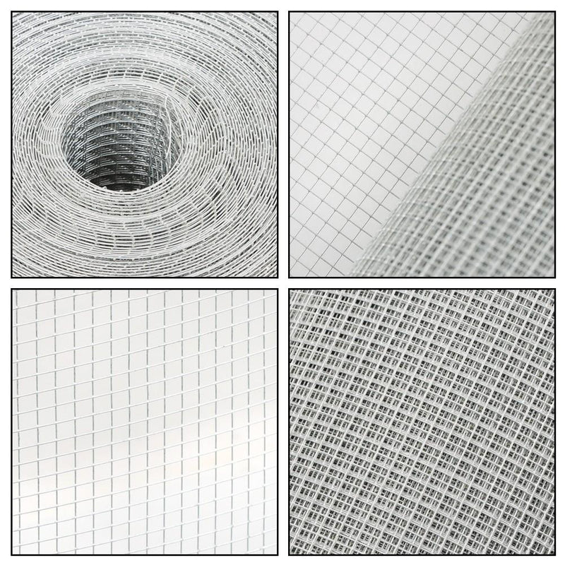 DURAFORCE 36in x 100ft Welded Wire Mesh Chicken Poultry Fence Hardware Cloth 1/4 in
