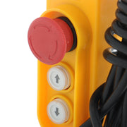 DURAFORCE 440lbs/ 200kg Electric Hoist with 14 FT Wired Remote Control 110V 510W Motor