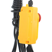 DURAFORCE 440lbs/ 200kg Electric Hoist with 14 FT Wired Remote Control 110V 510W Motor
