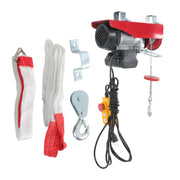 DURAFORCE 440lbs/ 200kg Electric Hoist with 14 FT Wired Remote Control 110V 510W Motor
