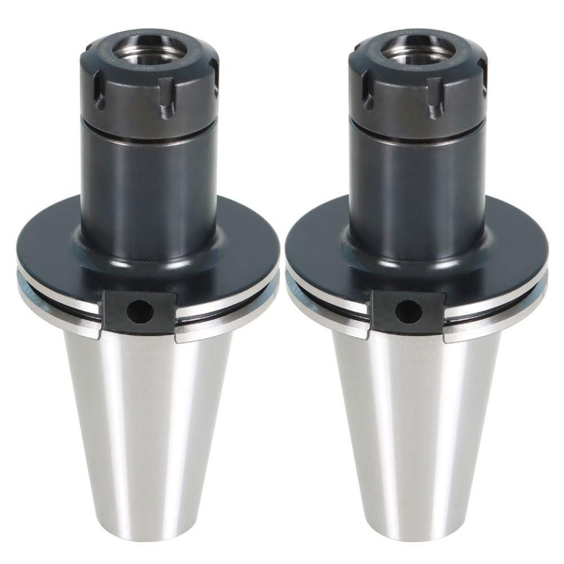 DURAFORCE 2pcs CAT50-ER32 COLLET CHUCK 4" 100mm Gage Length Tool Holder Set 0.0001"