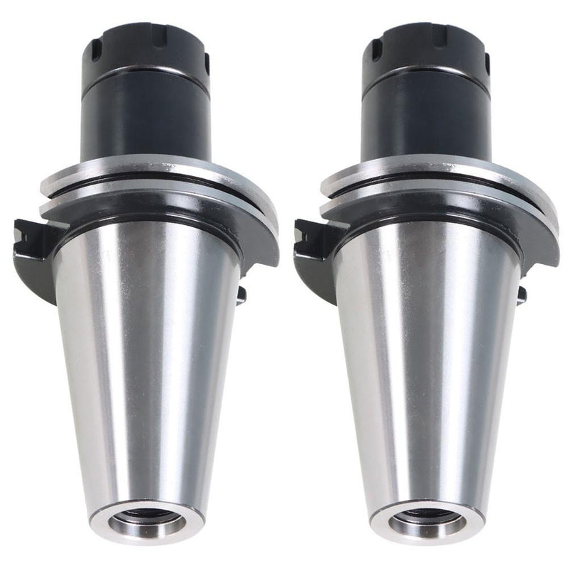 DURAFORCE 2pcs CAT50-ER32 COLLET CHUCK 4" 100mm Gage Length Tool Holder Set 0.0001"