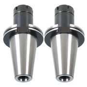 DURAFORCE 2pcs CAT50-ER32 COLLET CHUCK 4" 100mm Gage Length Tool Holder Set 0.0001"
