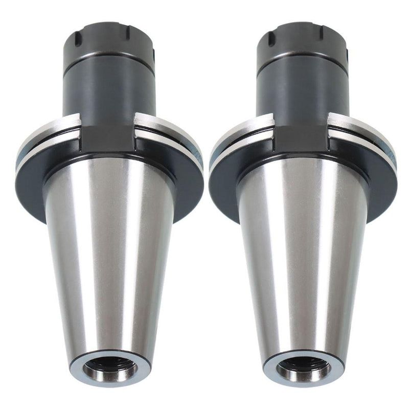 DURAFORCE 2pcs CAT50-ER32 COLLET CHUCK 4" 100mm Gage Length Tool Holder Set 0.0001"
