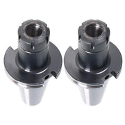 DURAFORCE 2pcs CAT50-ER32 COLLET CHUCK 4" 100mm Gage Length Tool Holder Set 0.0001"