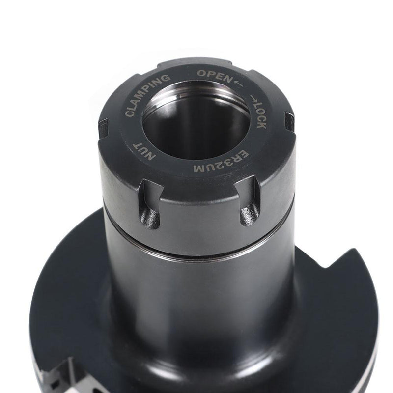 DURAFORCE 2pcs CAT50-ER32 COLLET CHUCK 4" 100mm Gage Length Tool Holder Set 0.0001"