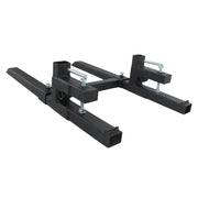 DURAFORCE 43 Inch Clamp on Pallet Forks 2000lbs Heavy Duty Quick Attach Bucket Fork
