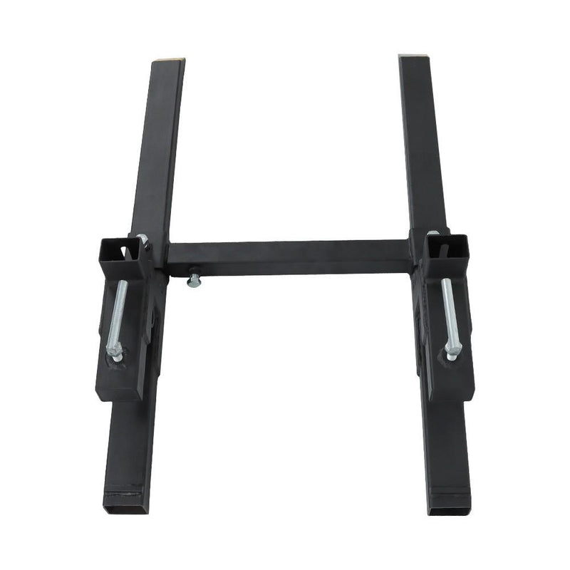 DURAFORCE 43 Inch Clamp on Pallet Forks 2000lbs Heavy Duty Quick Attach Bucket Fork
