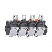 DURAFORCE Hydraulic Monoblock Double Acting Control Valve 4 Spool 11 GPM SAE Ports 3625PSI