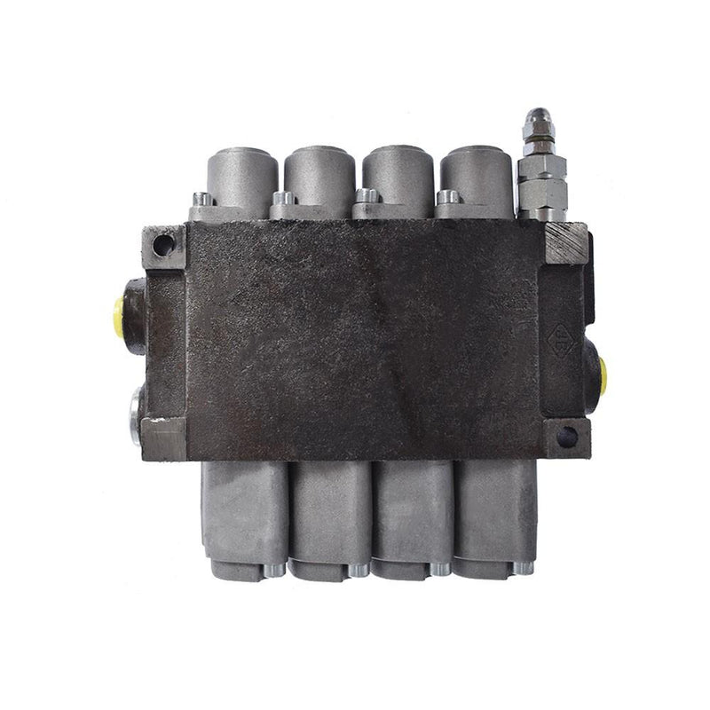 DURAFORCE Hydraulic Monoblock Double Acting Control Valve 4 Spool 11 GPM SAE Ports 3625PSI