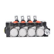 DURAFORCE Hydraulic Monoblock Double Acting Control Valve 4 Spool 11 GPM SAE Ports 3625PSI