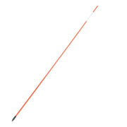 DURAFORCE 48In Long 100Pcs Driveway Markers Snow Stakes Reflective Markers Diameter 5/16"