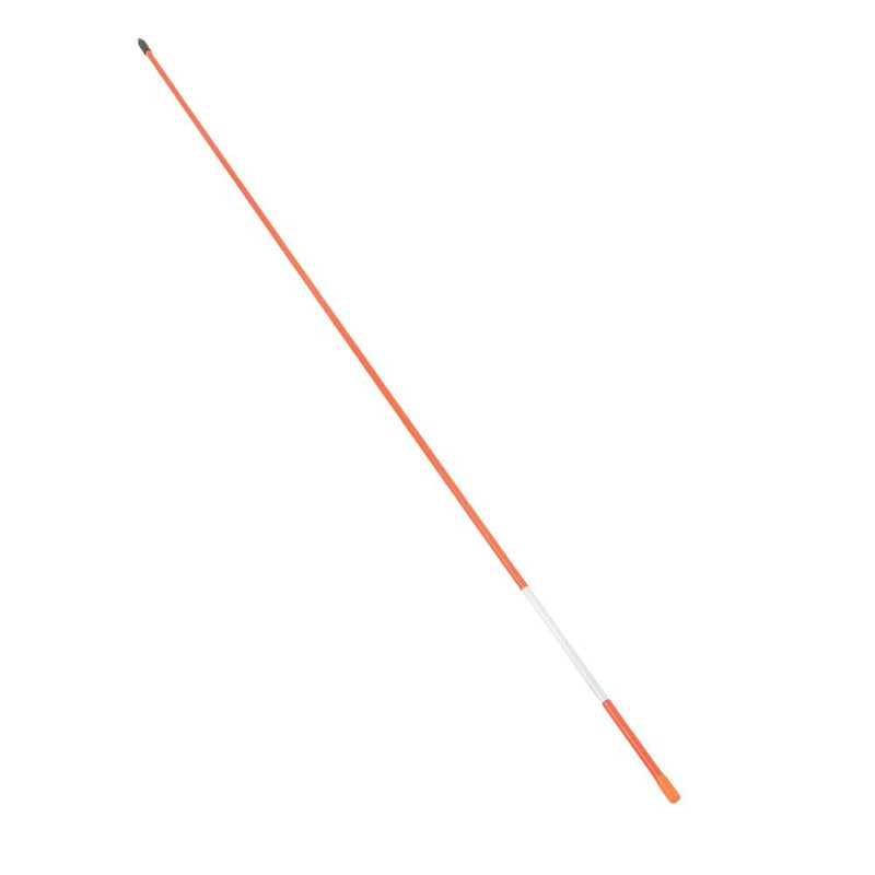 DURAFORCE 48In Long 100Pcs Driveway Markers Snow Stakes Reflective Markers Diameter 5/16"