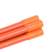 DURAFORCE 48In Long 100Pcs Driveway Markers Snow Stakes Reflective Markers Diameter 5/16"