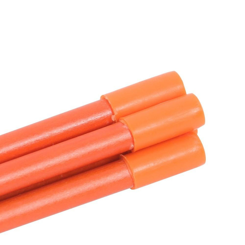 DURAFORCE 48In Long 100Pcs Driveway Markers Snow Stakes Reflective Markers Diameter 5/16"