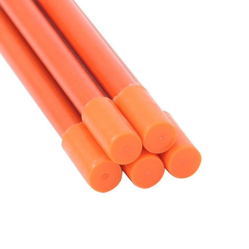 DURAFORCE 48In Long 100Pcs Driveway Markers Snow Stakes Reflective Markers Diameter 5/16"
