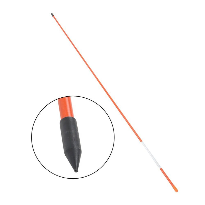 DURAFORCE 48In Long 100Pcs Driveway Markers Snow Stakes Reflective Markers Diameter 5/16"