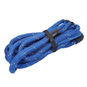 DURAFORCE 1"×30‘ Kinetic Recovery Tow Rope Blue Heavy Duty Energy Rope W/ 2 Shackles