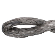 DURAFORCE 1"×30‘ Kinetic Recovery Tow Rope Gray Heavy Duty Energy Rope W/ 2 Shackles