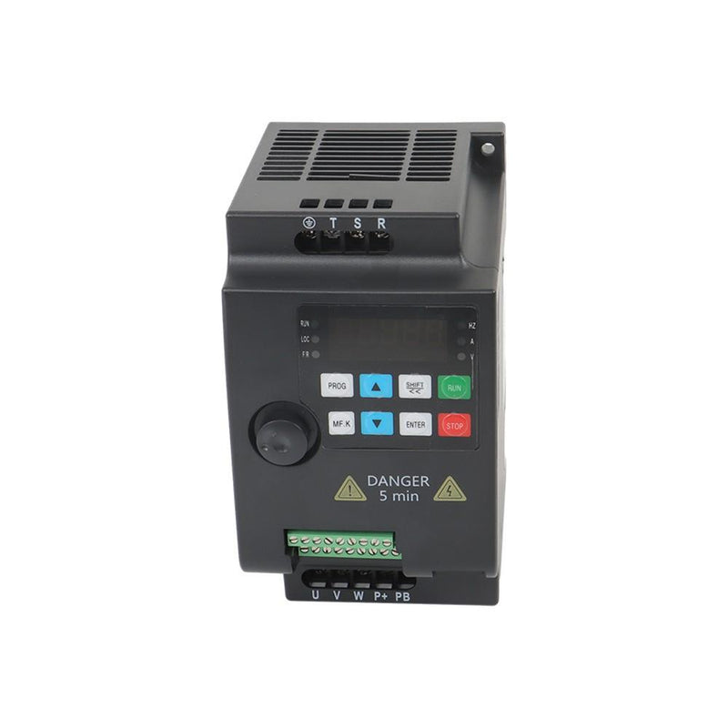 DURAFORCE VFD 1 to 3 Phase Variable Frequency Drive Inverter 220 V 3 HP 2.2 KW Replacement